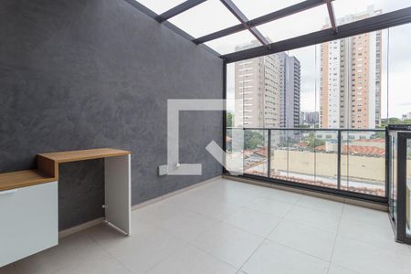 Studio para alugar com 36m², 1 quarto e 1 vagaVaranda