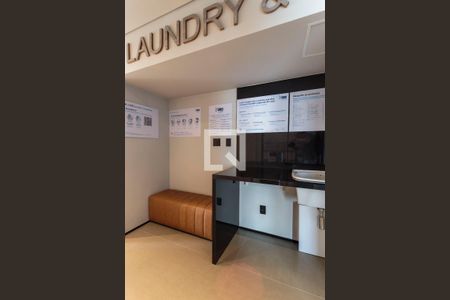 Studio para alugar com 36m², 1 quarto e 1 vagaLavanderia
