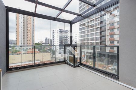 Studio para alugar com 36m², 1 quarto e 1 vagaVaranda