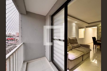 Sacada de apartamento à venda com 2 quartos, 70m² em Vila Vilma, Santo André