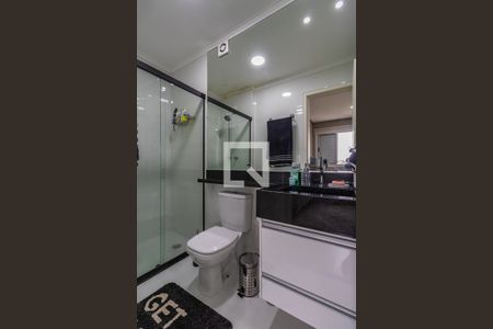 Banheiro de apartamento para alugar com 1 quarto, 52m² em Jardim Maria Helena, Barueri