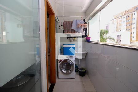 Área de Serviço de apartamento à venda com 4 quartos, 120m² em Buritis, Belo Horizonte