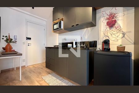 Studio à venda com 27m², 1 quarto e sem vaga Studio à venda com 27m², 1 quarto e sem vagaCozinha