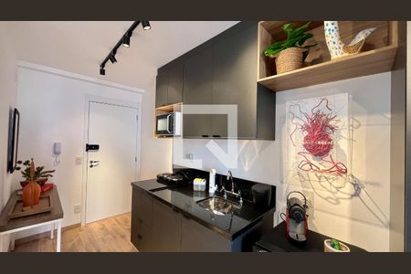 Studio à venda com 27m², 1 quarto e sem vaga Studio à venda com 27m², 1 quarto e sem vagaCozinha