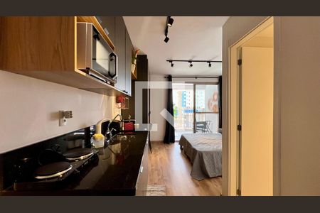 Studio à venda com 27m², 1 quarto e sem vaga Studio à venda com 27m², 1 quarto e sem vagaCozinha