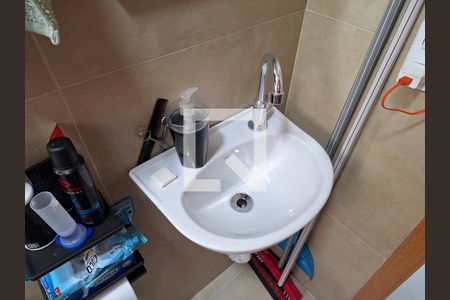 Banheiro de kitnet/studio à venda com 1 quarto, 26m² em Santana, São Paulo