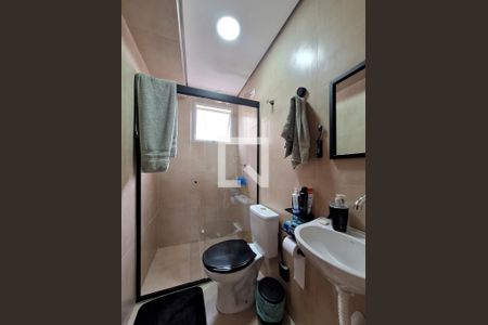 Banheiro de kitnet/studio à venda com 1 quarto, 26m² em Santana, São Paulo