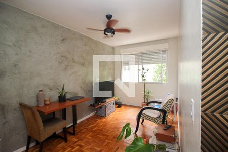 Sala de apartamento à venda com 3 quartos, 74m² em Cristal, Porto Alegre