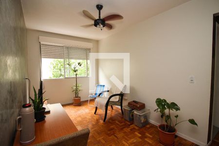Sala de apartamento à venda com 3 quartos, 74m² em Cristal, Porto Alegre