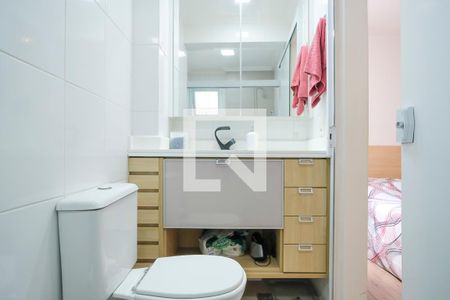 Apartamento à venda com 104m², 2 quartos e 3 vagasBanheiro da suíte