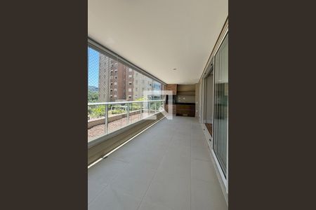 Varanda gourmet de apartamento à venda com 3 quartos, 170m² em Centro Empresarial Tamboré, Santana de Parnaíba