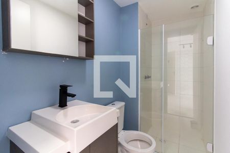 Banheiro de apartamento à venda com 1 quarto, 34m² em Lapa, São Paulo