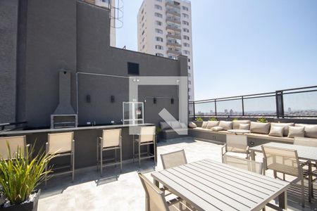 Studio para alugar com 33m², 1 quarto e sem vaga Studio para alugar com 33m², 1 quarto e sem vagaÁrea comum - Churrasqueira