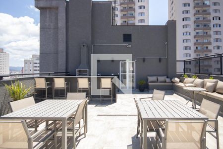 Studio para alugar com 33m², 1 quarto e sem vaga Studio para alugar com 33m², 1 quarto e sem vagaÁrea comum - Churrasqueira
