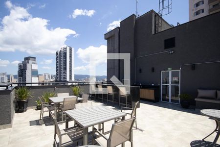 Studio para alugar com 33m², 1 quarto e sem vaga Studio para alugar com 33m², 1 quarto e sem vagaÁrea comum - Churrasqueira