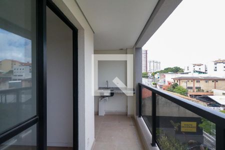 Apartamento à venda com 57m², 2 quartos e 1 vaga Apartamento à venda com 57m², 2 quartos e 1 vagaVaranda e Área de Serviço