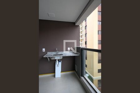 Varanda da Sala de apartamento à venda com 2 quartos, 57m² em Aclimação, São Paulo