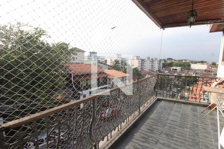 Varanda Sala de apartamento para alugar com 3 quartos, 132m² em Jardim Sulacap, Rio de Janeiro