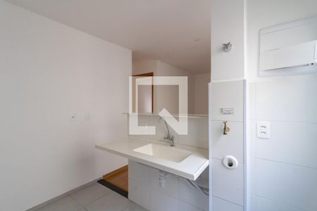 Apartamento à venda com 38m², 2 quartos e 1 vagaCozinha e Área de Serviço