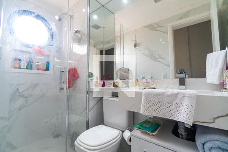 Apartamento à venda com 108m², 3 quartos e 2 vagas Apartamento à venda com 108m², 3 quartos e 2 vagasBanheiro da Suíte 1