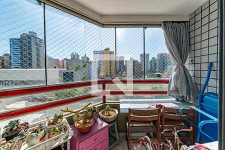 Varanda da Sala de apartamento à venda com 2 quartos, 60m² em Barro Preto, Belo Horizonte