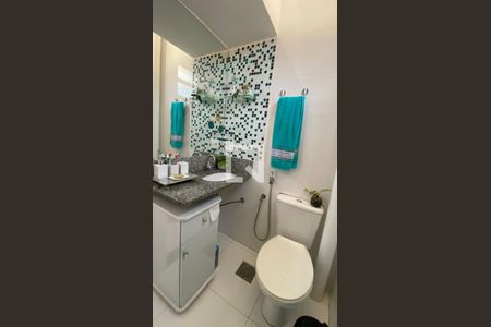 Banheiro Quarto Suíte de apartamento para alugar com 2 quartos, 90m² em Nova Granada, Belo Horizonte