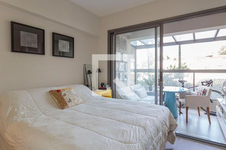 Sala/Quarto de kitnet/studio à venda com 1 quarto, 25m² em Indianópolis, São Paulo