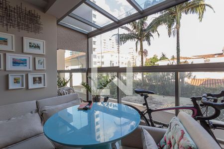 Varanda de kitnet/studio à venda com 1 quarto, 25m² em Indianópolis, São Paulo