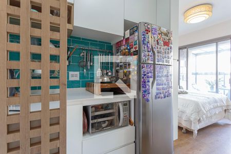 Studio à venda com 25m², 1 quarto e sem vagaCozinha