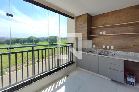 Varanda Gourmet de apartamento à venda com 3 quartos, 91m² em Swiss Park, Campinas