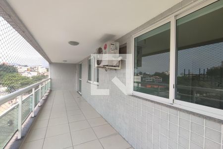 Varanda de apartamento para alugar com 2 quartos, 95m² em Tanque, Rio de Janeiro
