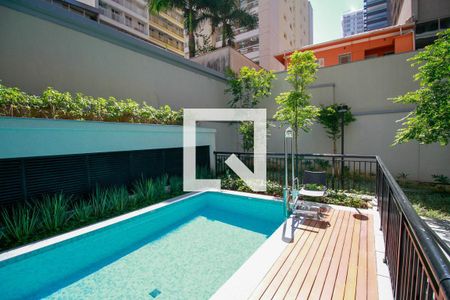 Apartamento para alugar com 37m², 1 quarto e 1 vaga