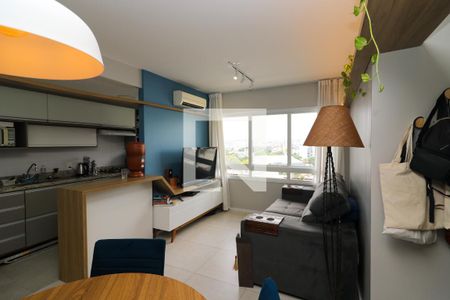 Sala de apartamento para alugar com 2 quartos, 56m² em Menino Deus, Porto Alegre