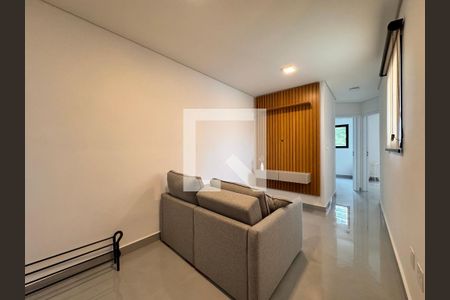 Sala de apartamento à venda com 2 quartos, 94m² em Jardim, Santo André