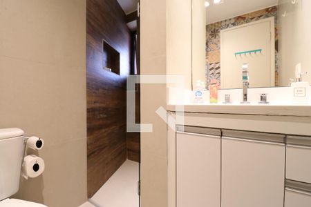 Apartamento à venda com 57m², 2 quartos e 2 vagasBanheiro Social