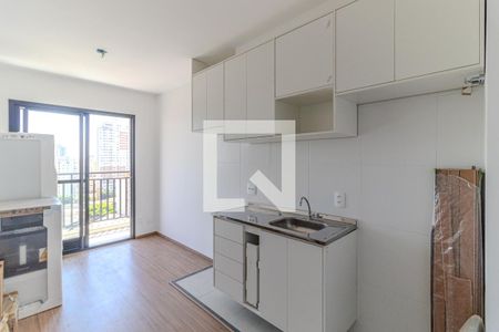 Cozinha de apartamento para alugar com 1 quarto, 28m² em Campos Elíseos, São Paulo