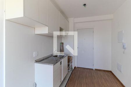 Cozinha de apartamento para alugar com 1 quarto, 28m² em Campos Elíseos, São Paulo