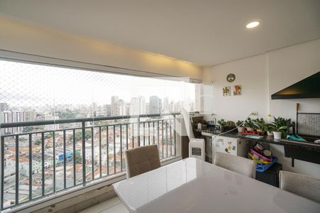 Varanda de apartamento à venda com 3 quartos, 106m² em Tatuapé, São Paulo