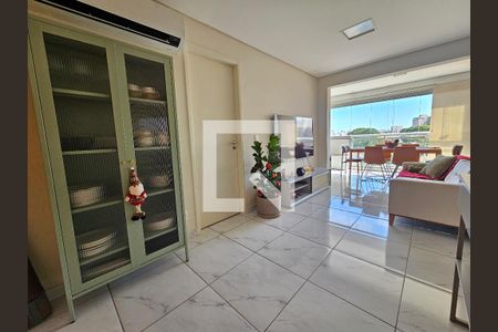 Sala de apartamento à venda com 1 quarto, 48m² em Campo Belo, São Paulo