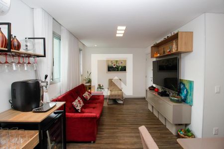 Sala de apartamento à venda com 2 quartos, 64m² em Nova Granada, Belo Horizonte