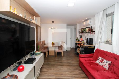 Sala de apartamento à venda com 2 quartos, 64m² em Nova Granada, Belo Horizonte