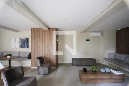 Apartamento para alugar com 28m², 1 quarto e sem vagaÁrea comum - Salão de festas