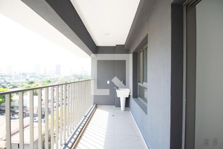 varanda Sala de apartamento à venda com 1 quarto, 34m² em Cerqueira César, São Paulo