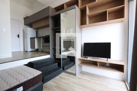 Studio - ambiente quarto de kitnet/studio para alugar com 1 quarto, 26m² em Vila Mariana, São Paulo