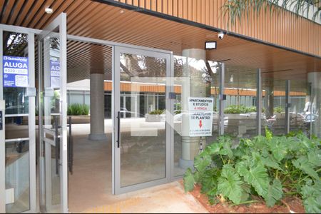 Studio para alugar com 26m², 1 quarto e sem vagaFachada + Plaquinha