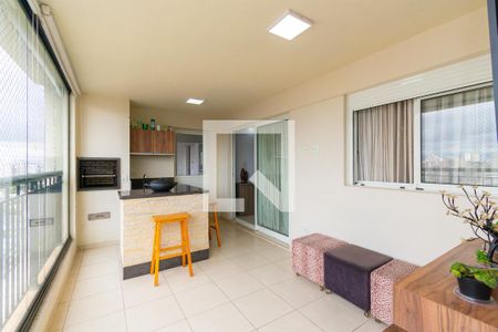 Apartamento para alugar com 120m², 3 quartos e 2 vagasVaranda Gourmet