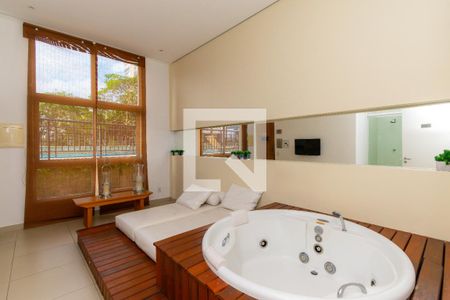 Apartamento para alugar com 120m², 3 quartos e 2 vagasÁrea comum - Spa