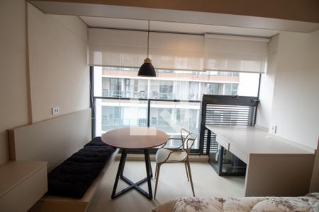 Studio de kitnet/studio para alugar com 1 quarto, 25m² em Jardim das Acacias, São Paulo