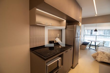 Studio para alugar com 25m², 1 quarto e sem vagaCozinha