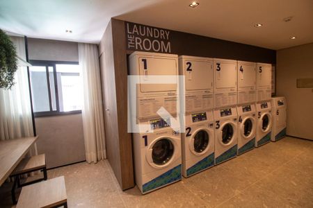 Studio para alugar com 25m², 1 quarto e sem vagaÁrea comum - Lavanderia